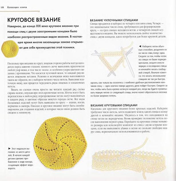 Вязать на круглых спицах Вязать на круглых спицах