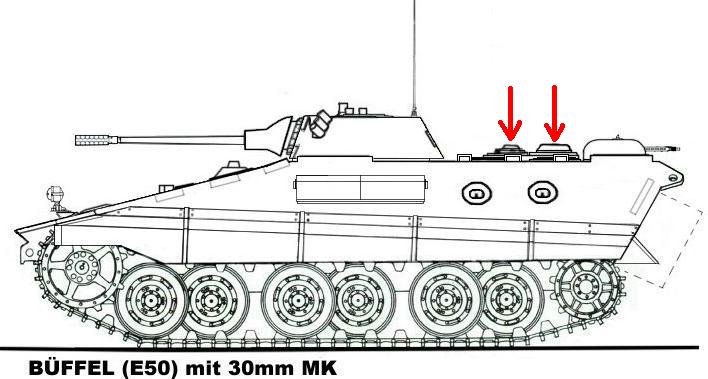 Чертеж танка е 25