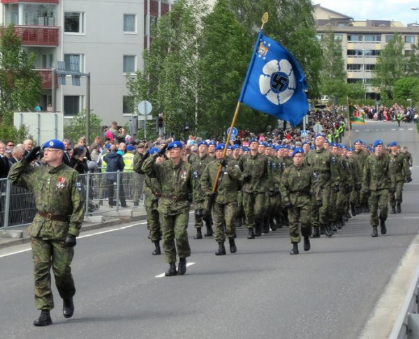 Флаг ввс финляндии современный