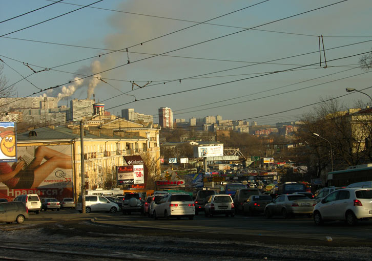 Владивосток площадь луговая