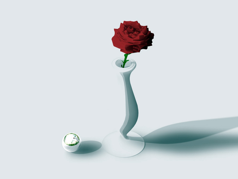 цветок ваза минимализм бесплатно